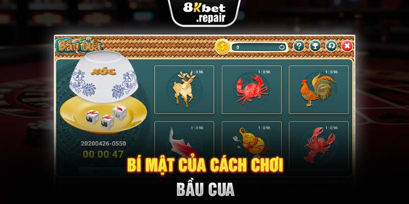 Bí mật của cách chơi bầu cua