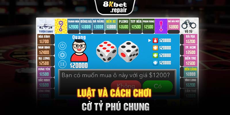 Luật và cách chơi cờ tỷ phú chung